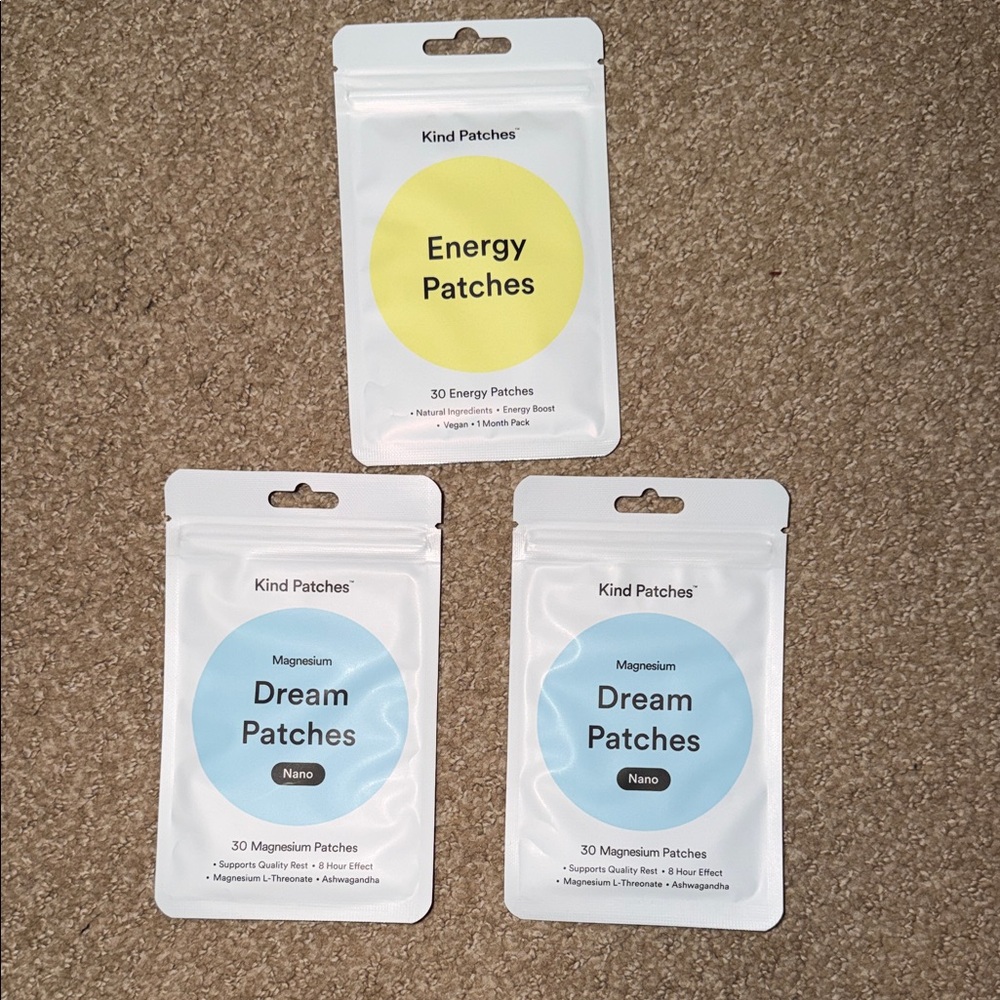 Kind Patches Energy and Dream Patches Set (New)